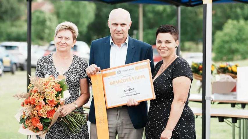 Slavnostní vyhlášení Vesnice roku Středočeského kraje ve vítězné obci - Ledčice 28.7.2023